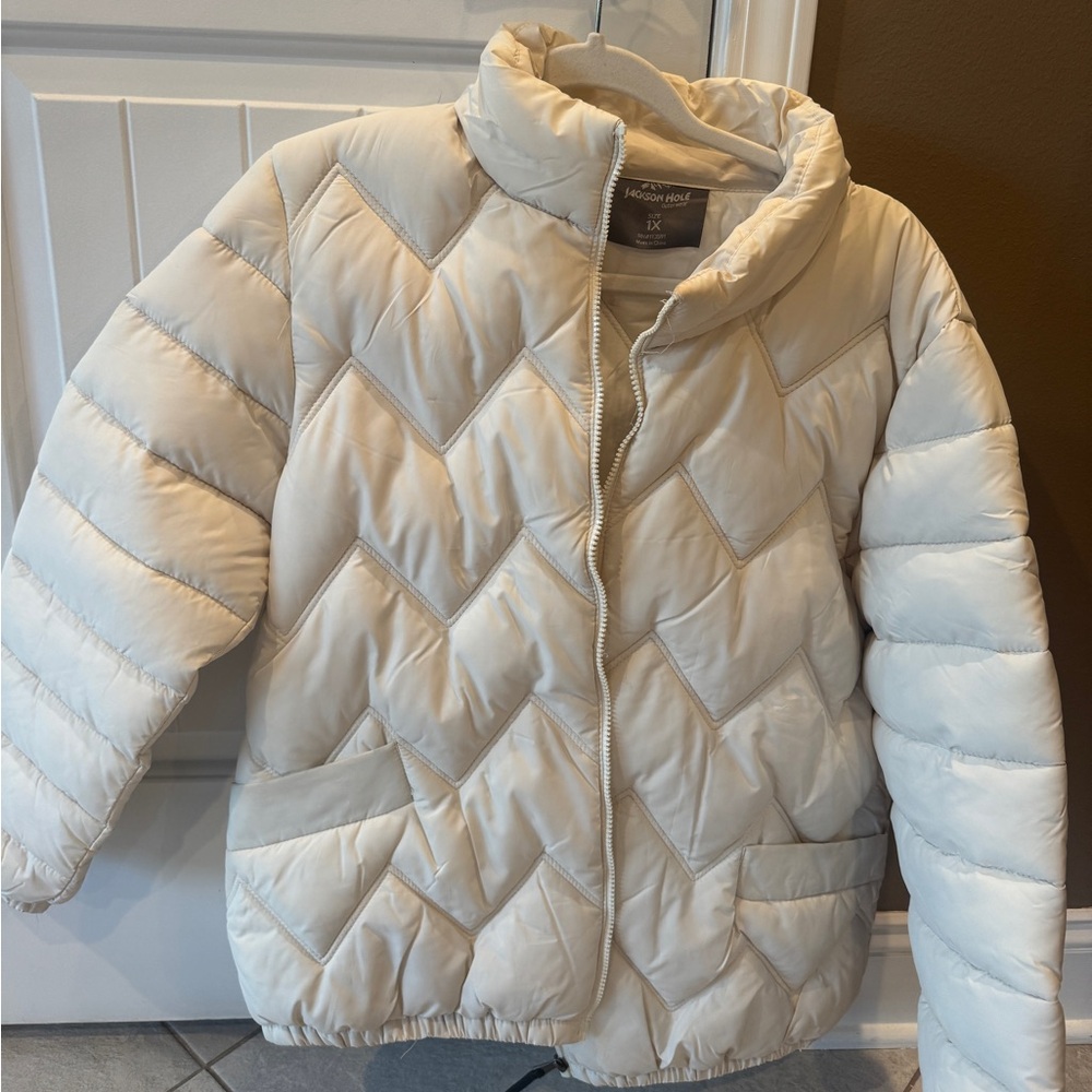 White Puffer Jacket